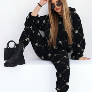 DRES DAMSKI HOLO | CZARNY-ZŁOTY