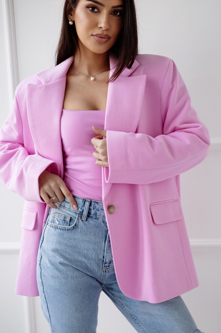 MARYNARKA OVERSIZE CANDY PINK