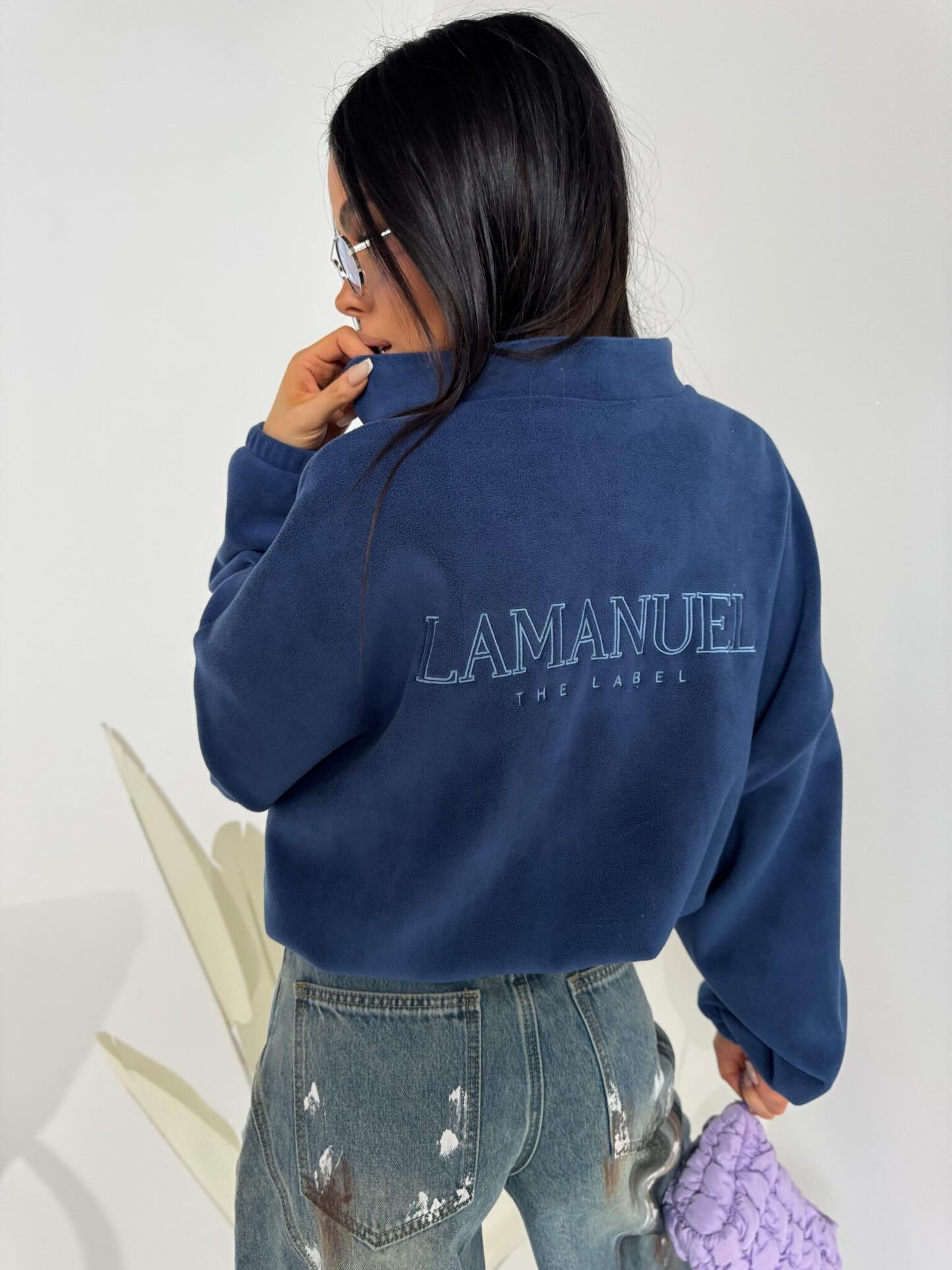 Bluza WARM UP- jeans - Image 5