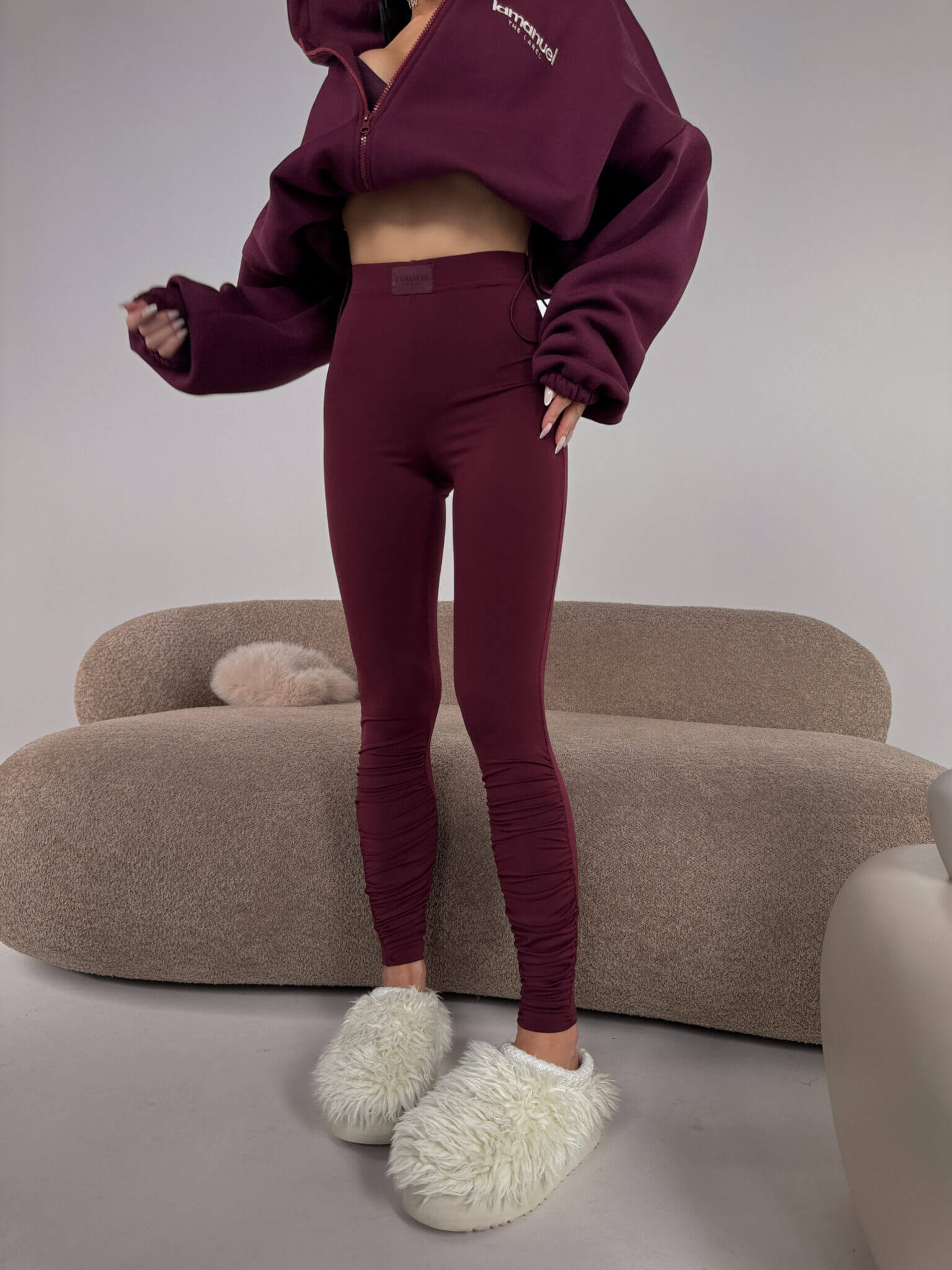 Legginsy CURVE La Manuel Bordo - Image 2