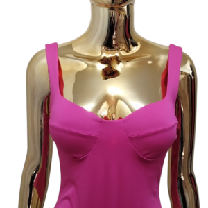 Body Damskie z Fiszbinami – Intensive Fuchsia